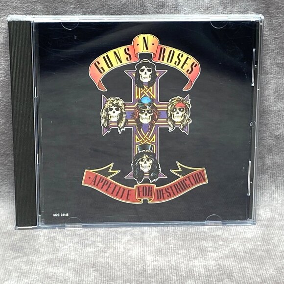 Guns N Roses "Appetite For Destruction" CD Album 1987 Geffen Records - Picture 1 of 7